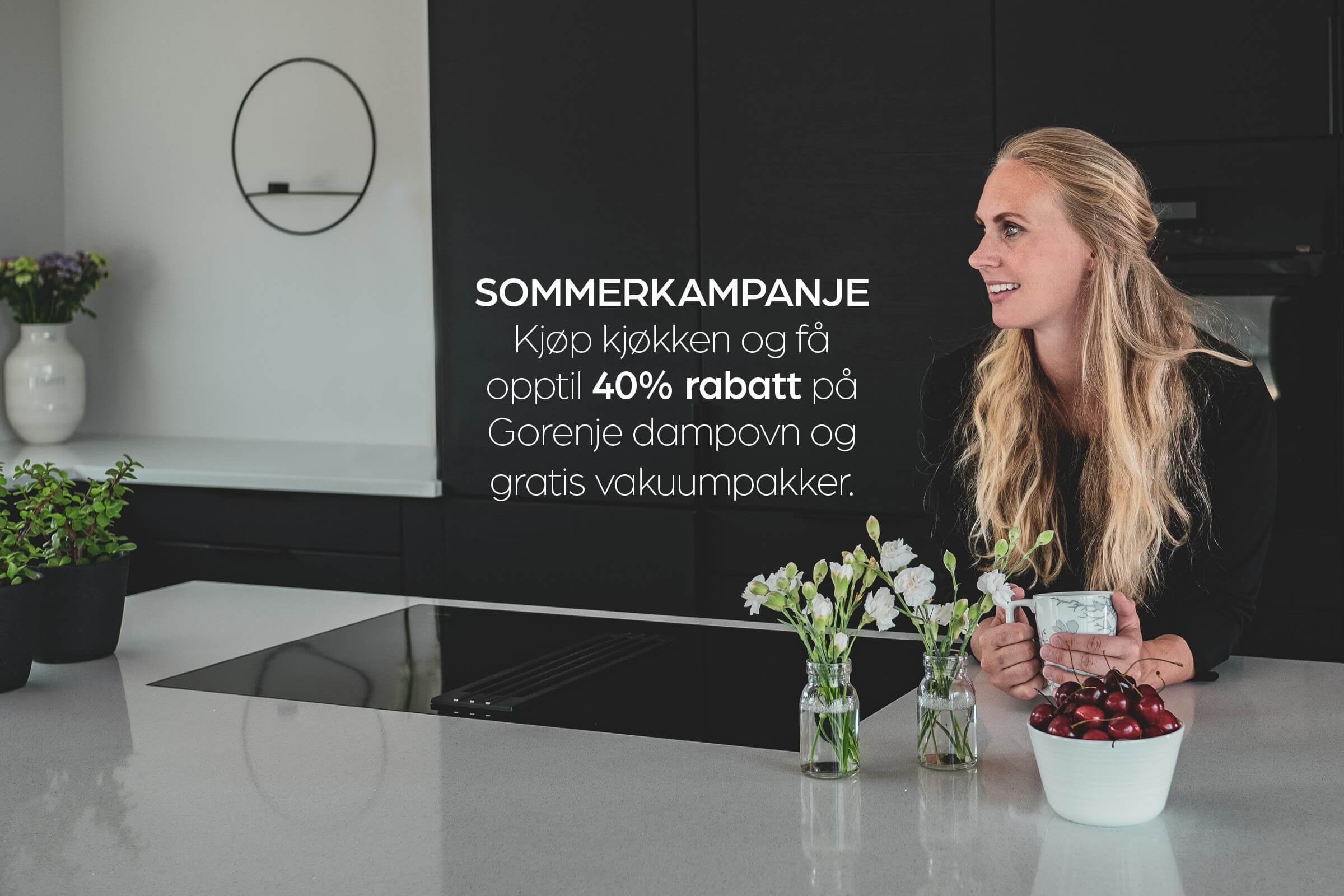 Kampanje, spar opptil 40% på Gorenje damp ovn, få gratis vakuumpakker
