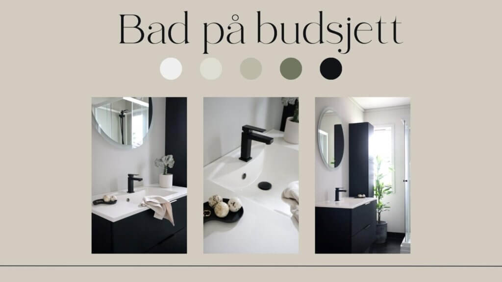 Hvordan oppgradere badet ditt på budsjett? 1